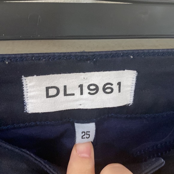 DL1961 Women's Margaux Zip Ankle Skinny Jeans in Divingbell size 25 - Picture 10 of 12